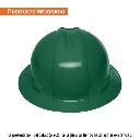10572 CASCO DE SEGURIDAD ALA ANCHA, VERDE, TRUPER