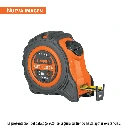 10746 FLEXÓMETRO AUTO-LOCK CONTRA IMPACTOS 3 M CINTA 16 MM, TRUPER