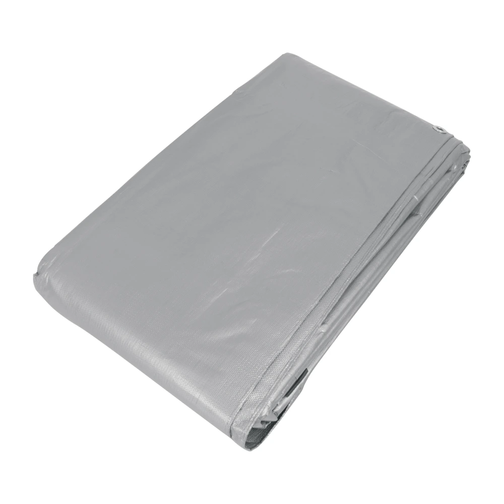 10776 LONA DE POLIETILENO REFORZADA 5 X 7 M, GRIS, 180G/M2, TRUPER
