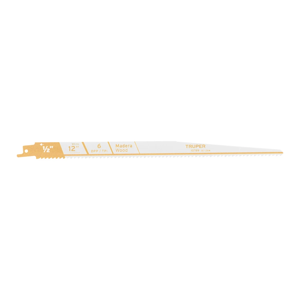 [SE-126M] 10789 BLÍSTER CON 2 SEGUETAS SIERRA SABLE 12' 6 DPP PARA MADERA