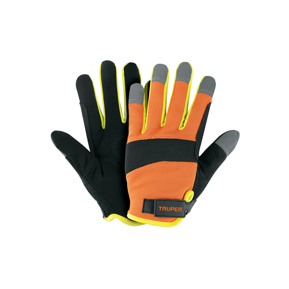 [GU-625] 10849 GUANTES PARA MECÁNICO, ALTA VISIBILIDAD, UNITALLA, TRUPER