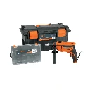 10884 ROTOMARTILLO/DESTORNILLADOR 1/2' 650W,CAJA HERRAMIENTA Y ORG