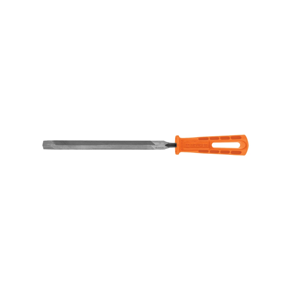 10922 LIMA TRIANGULAR 8' PARA MACHETE, 36 DPP, CON MANGO, TRUPER