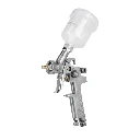 11097 PISTOLA P/RETOQUE GRAVEDAD HVLP VASO PLÁSTICO, 1 MM, TRUPER