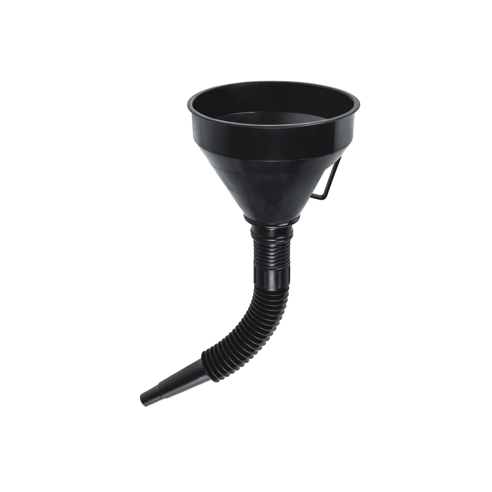 [EMB-50] 11207 EMBUDO PLÁSTICO 500 ML, CUELLO FLEXIBLE CON FILTRO, TRUPER