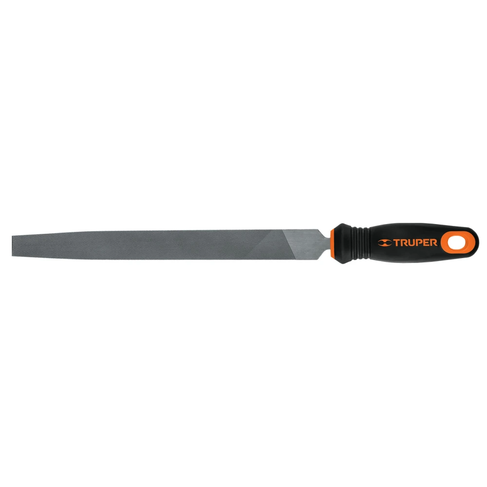 [LPM-10T] 11241 LIMA PLANA MUZA 10' CON MANGO COMFORT GRIP, TRUPER