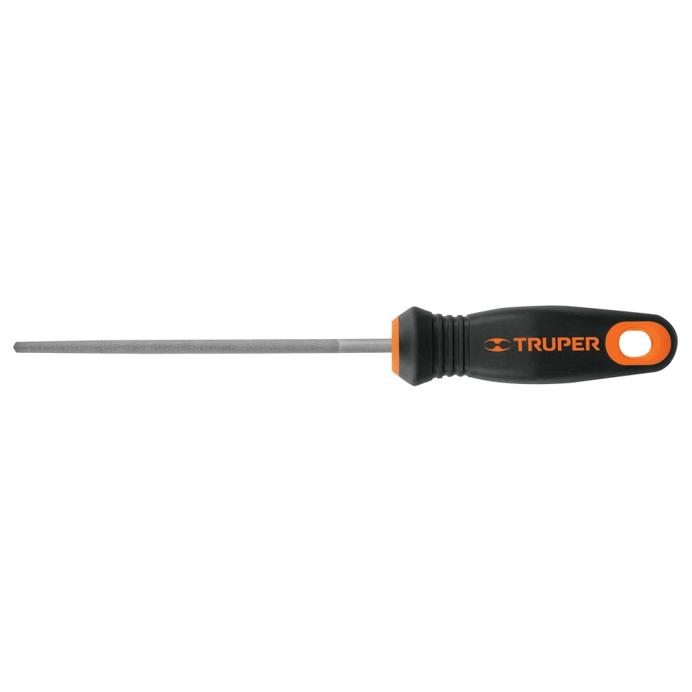 [LRM-6T] 11247 LIMA REDONDA MUZA 6' CON MANGO COMFORT GRIP, TRUPER