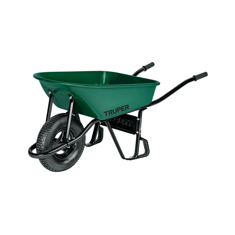 [CAT-55ND] 11761 CARRETILLA 4.75 FT3 ANGOSTA, NEUMÁTICA, TUBULAR, TRUPER