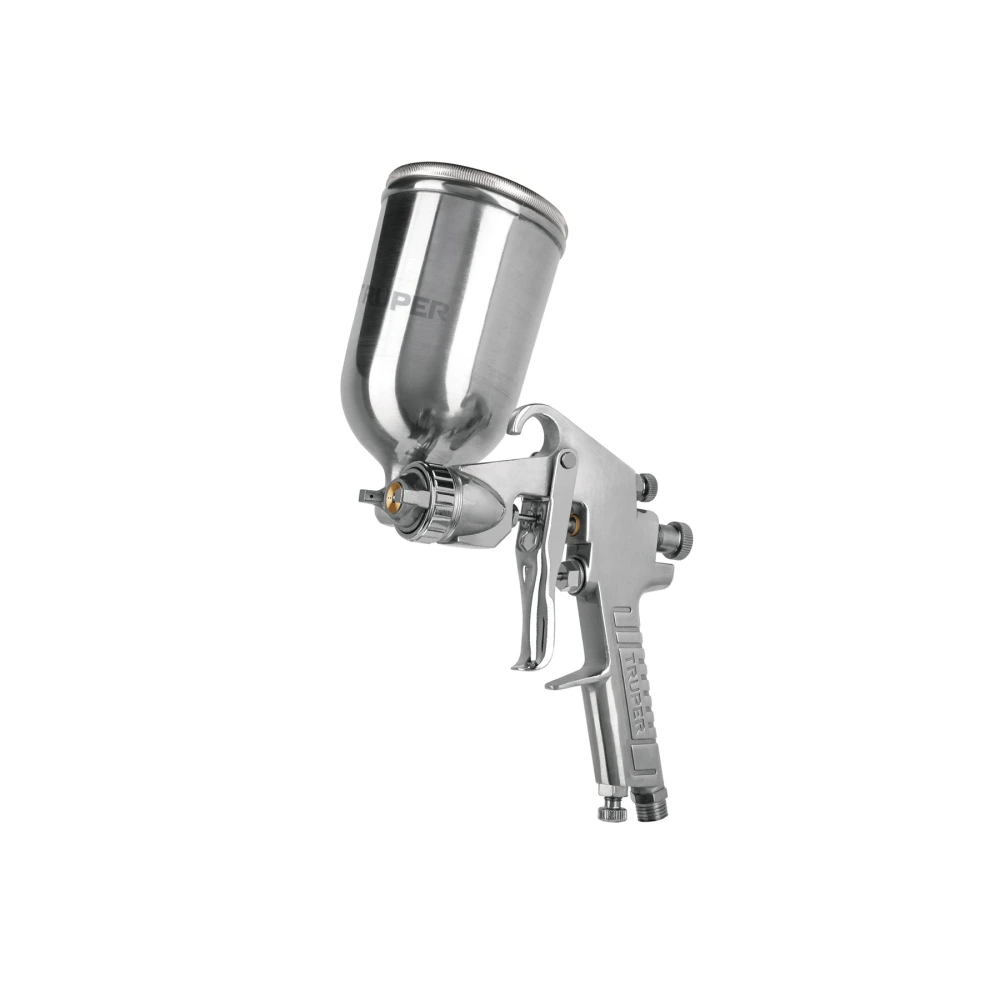 [PIPI-411] 11989 PISTOLA PARA PINTAR LVMP VASO ALUMINIO, 1 MM, TRUPER