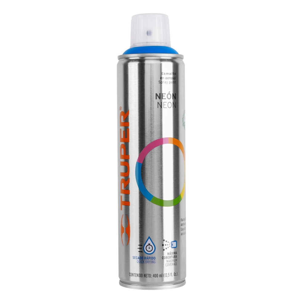 [PAF-AZ] 12061 PINTURA EN AEROSOL, AZUL NEÓN, BOTE ESBELTO, 400 ML
