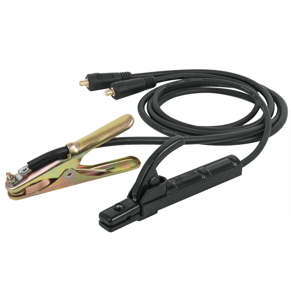 [CAB-200] 12107 CABLES PORTAELECTRODO Y PINZA DE TIERRA 200A, 3/8', EXPERT