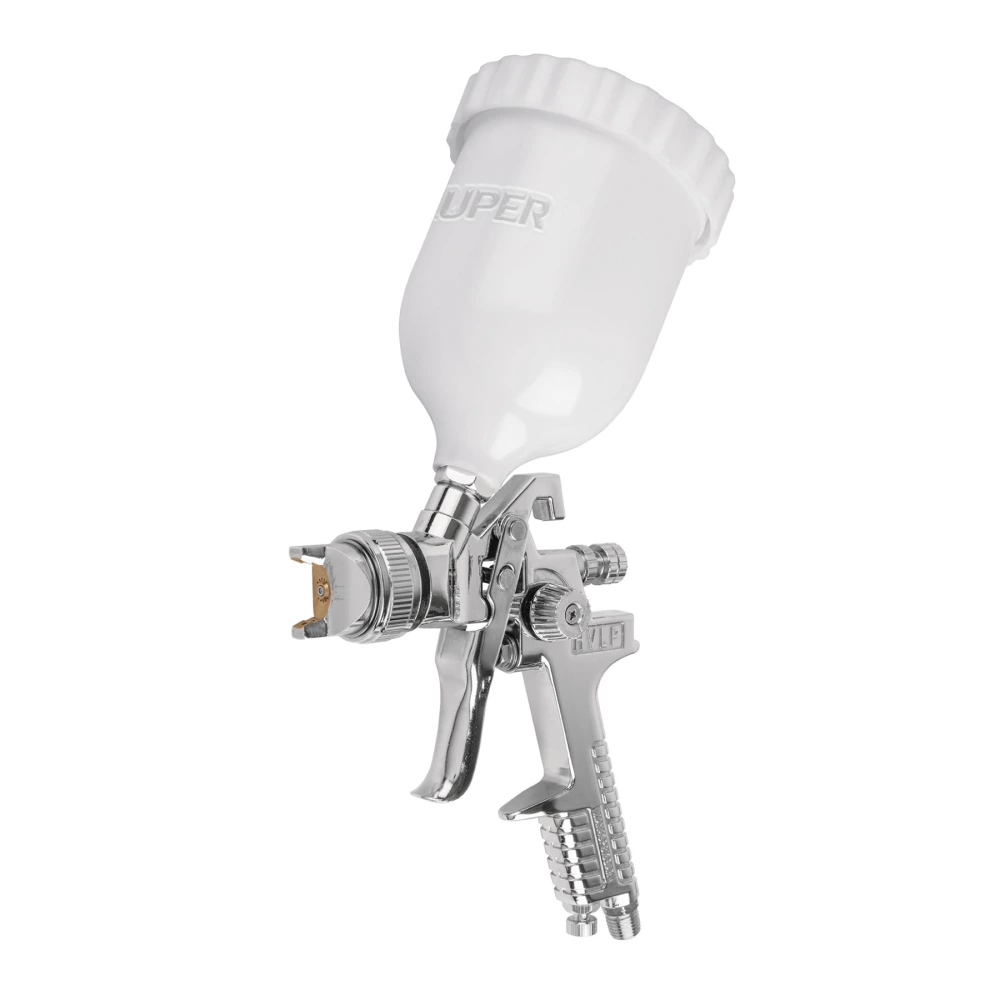 [PIPI-440] 12128 PISTOLA P/PINTAR GRAVEDAD HVLP VASO PLÁSTICO, 1.4 MM, TRUPER