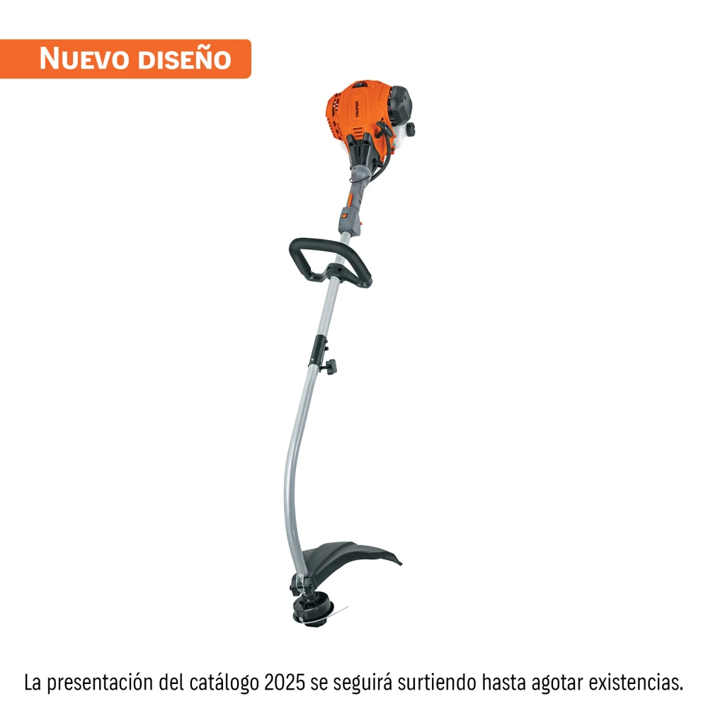 [DES-30C] 12498 DESBROZADORA A GASOLINA 30CC MANGO TIPO 'D', 17'CORTE, CURVA
