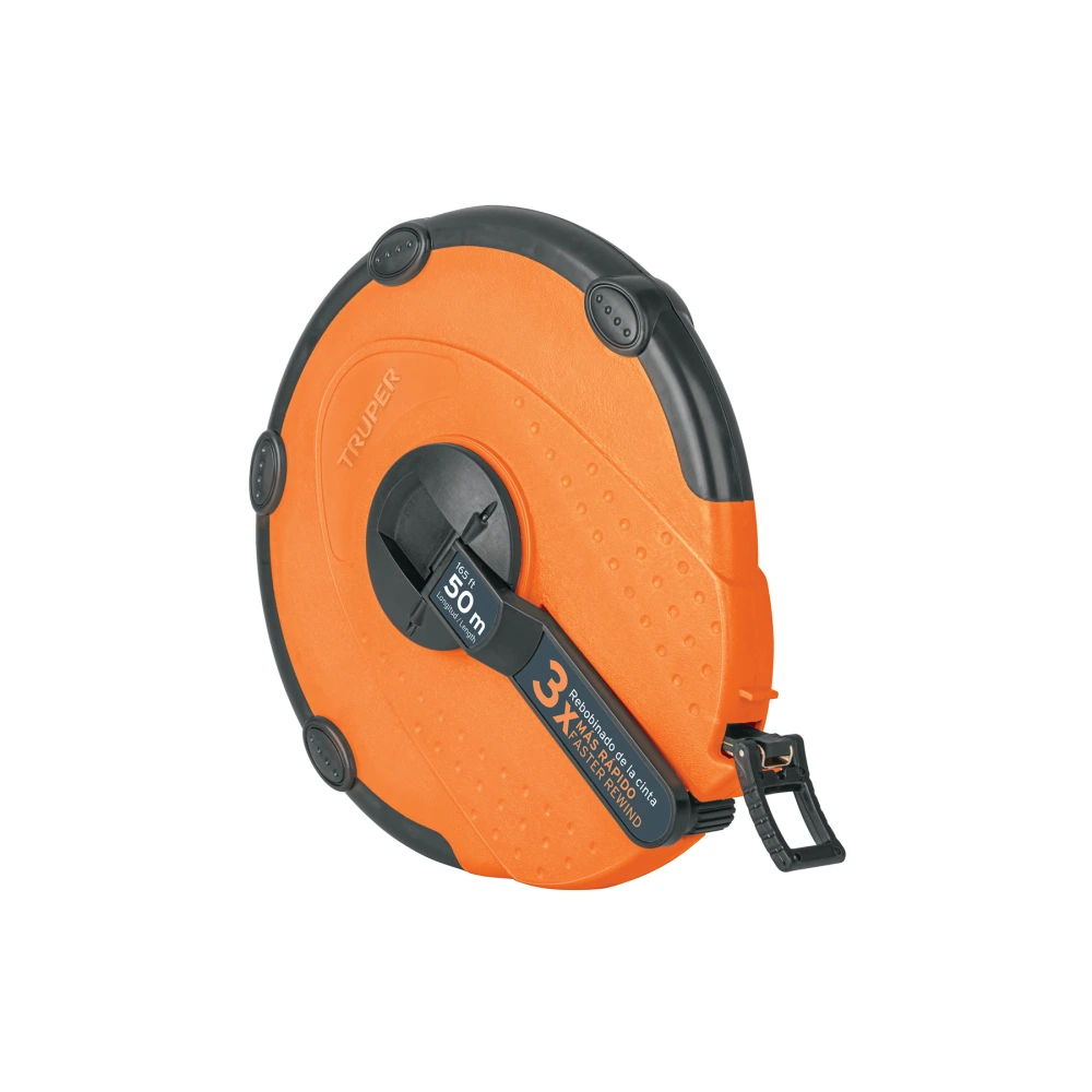 [TP50ME] 12640 CINTA MÉTRICA LARGA 50M FIBRA DE VIDRIO, CARCASA PLÁSTICA