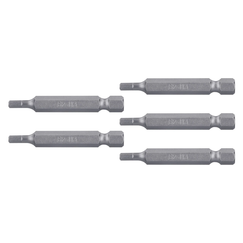 [PUDE-7203] 12692 ESTUCHE CON 5 PUNTAS HEXAGONALES DE 3 MM LARGO 2', EXPERT