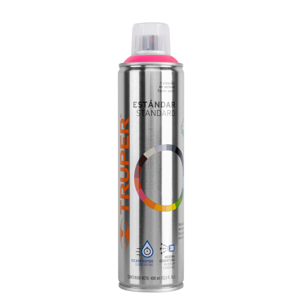 [PA-RM] 12734 PINTURA EN AEROSOL, ROSA MEXICANO, BOTE ESBELTO, 400 ML