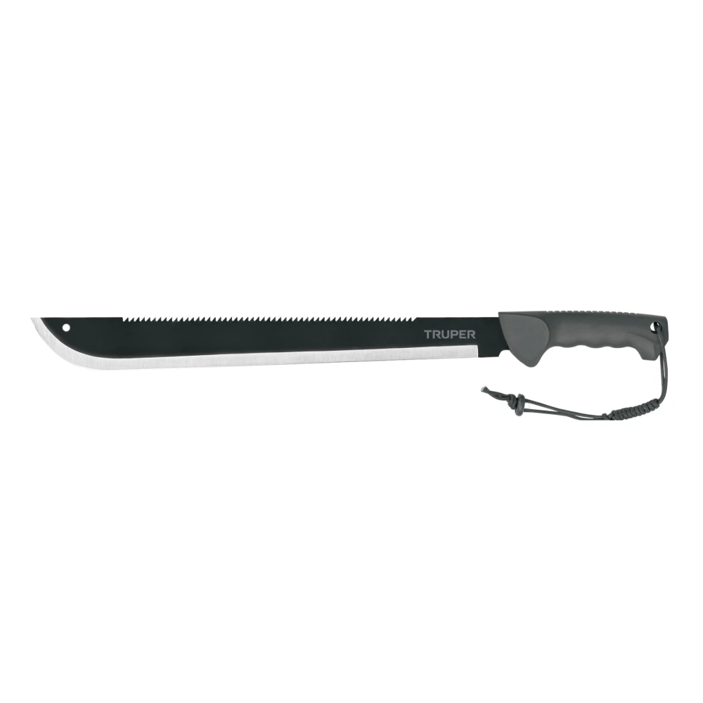 [MACH-18X] 13098 MACHETE DOBLE FILO 18', CACHA INYECTADA, CON FUNDA, TRUPER