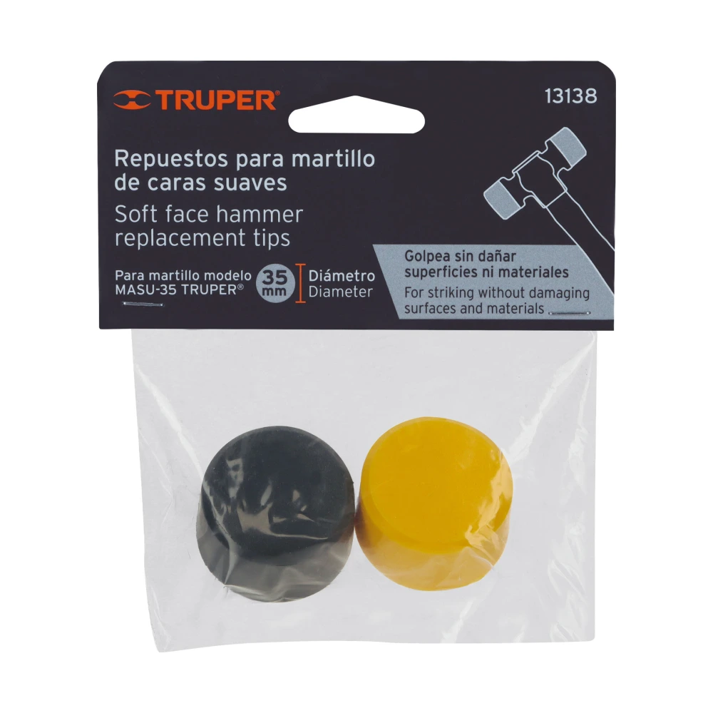 [REP-MASU35] 13138 CARAS DE REPUESTO PARA MASU-35, TRUPER