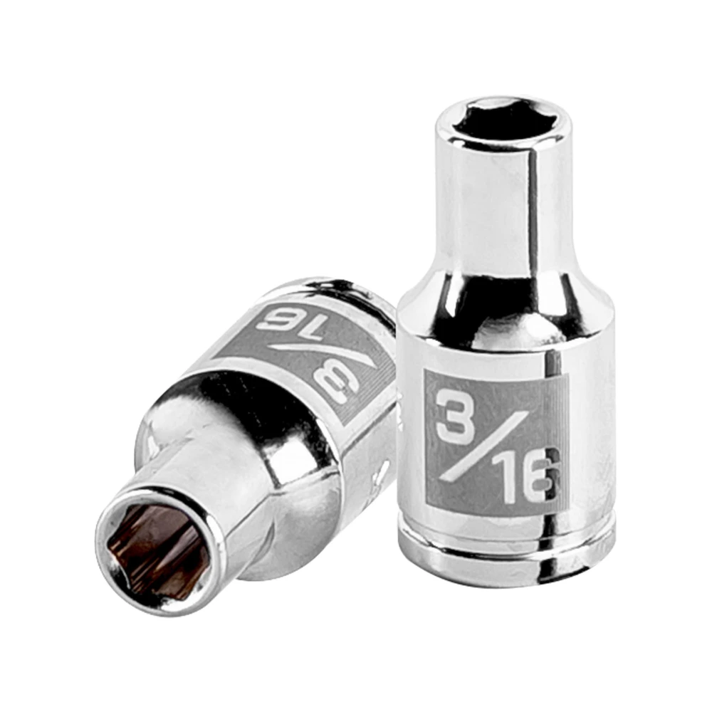 [D-1406] 13154 DADO DE 3/16', 6 PUNTAS, CUADRO 1/4', TRUPER