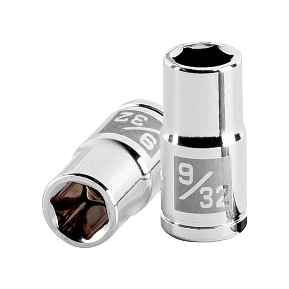 [D-1409] 13157 DADO DE 9/32', 6 PUNTAS, CUADRO 1/4', TRUPER
