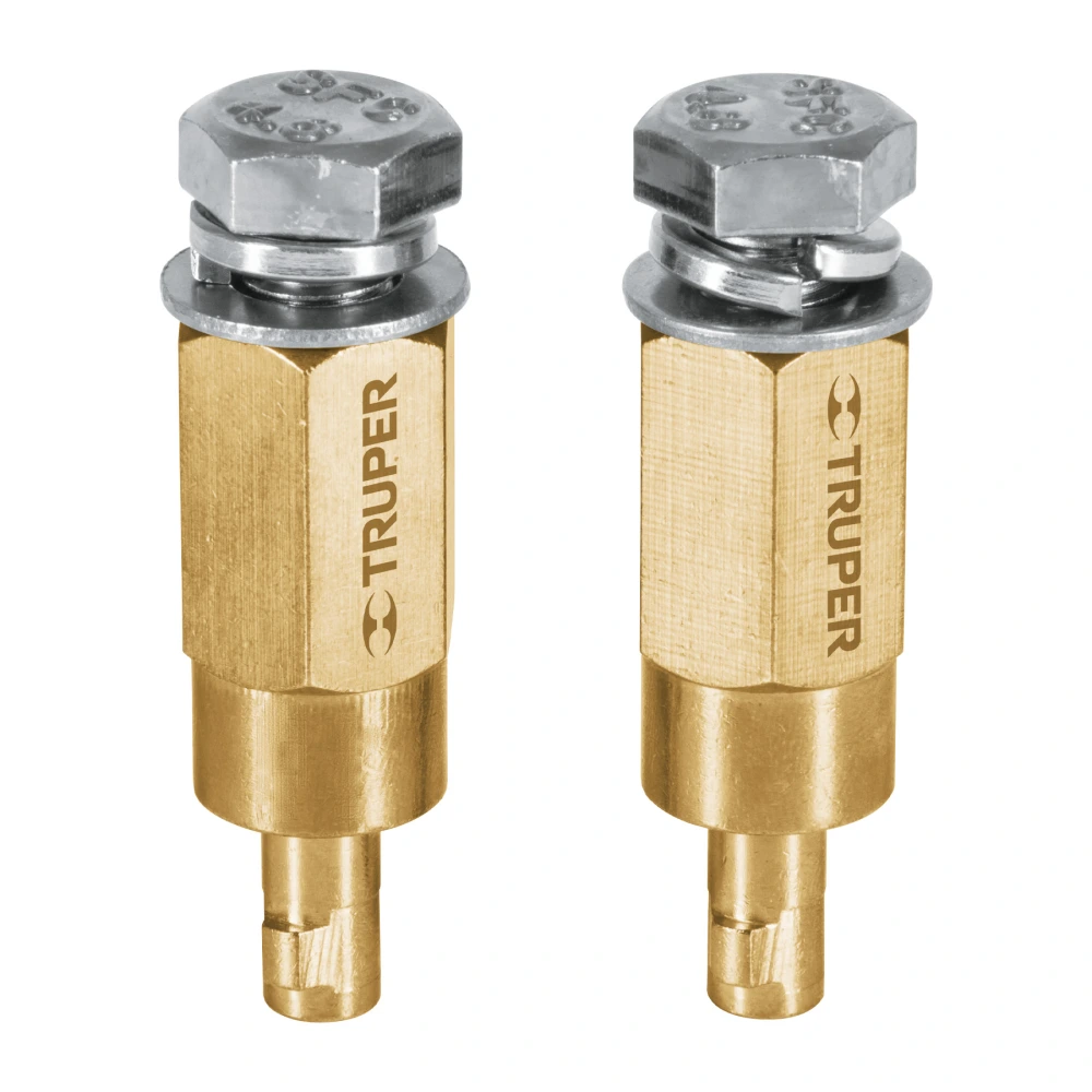 [ADA-SOLT] 13212 JUEGO DE 2 ADAPTADORES PARA CONECTOR RÁPIDO 5/16', TRUPER