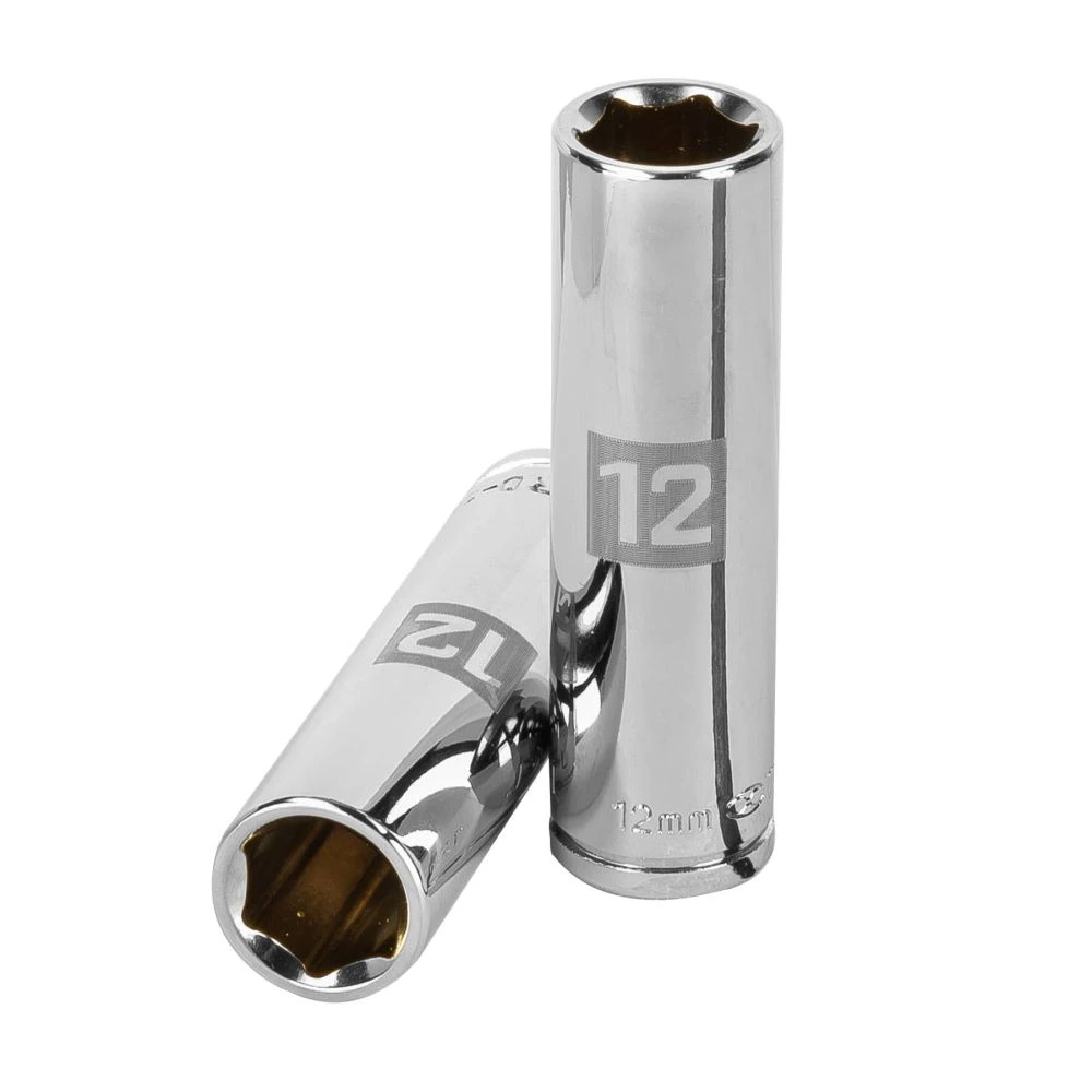 [D-1222-M] 13272 DADO DE 22 MM, 6 PUNTAS, CUADRO 1/2', TRUPER