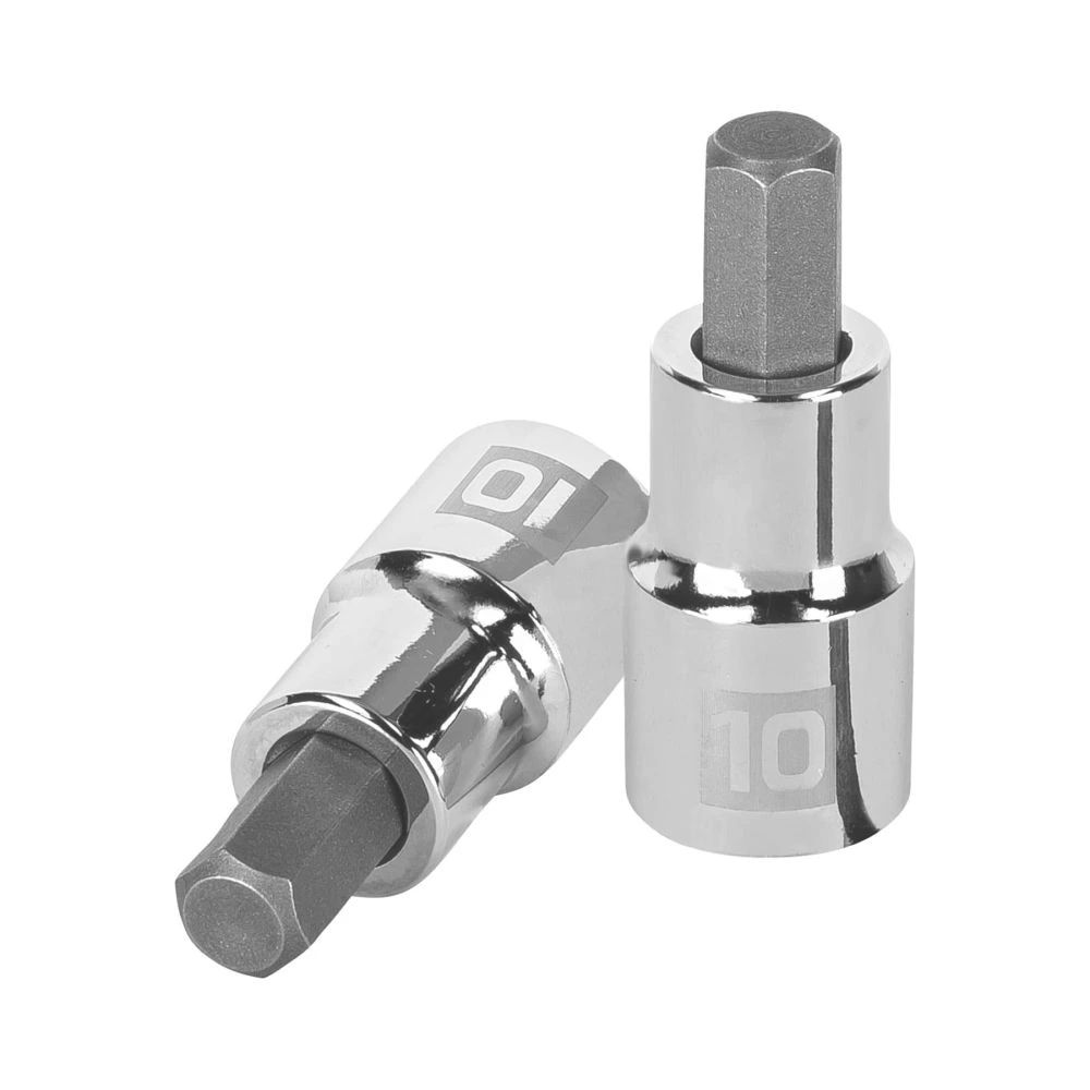 [D-1241-10M] 13283 DADO PUNTA HEXAGONAL DE 10 MM, CUADRO 1/2', TRUPER