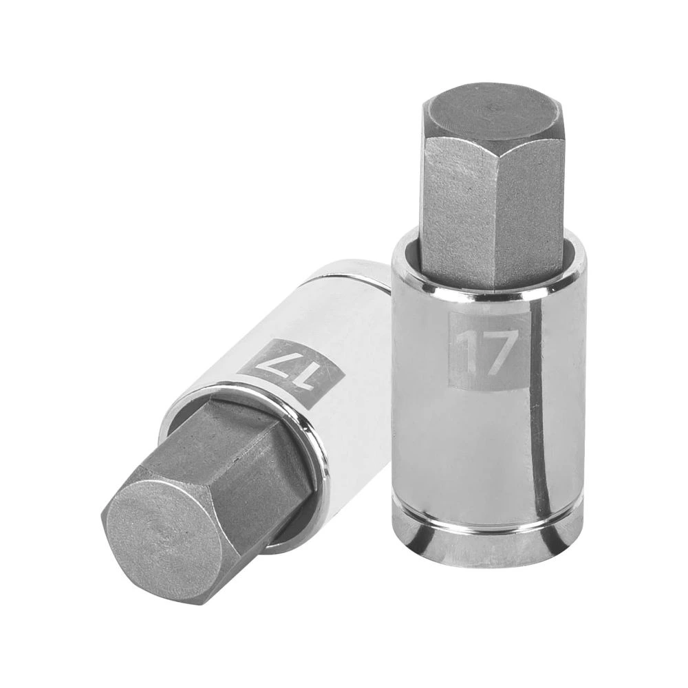 [D-1241-17M] 13286 DADO PUNTA HEXAGONAL DE 17 MM, CUADRO 1/2', TRUPER