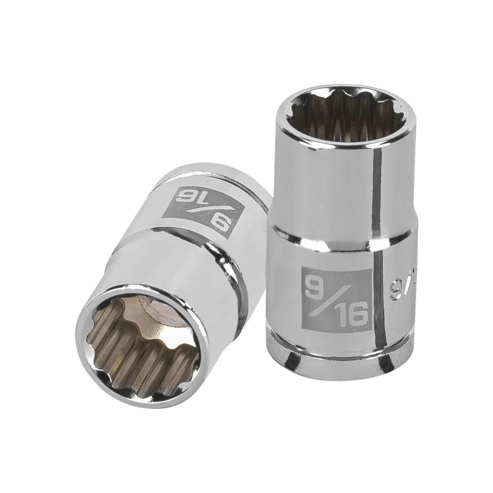 [D-1218] 13303 DADO DE 9/16', 12 PUNTAS, CUADRO 1/2', TRUPER