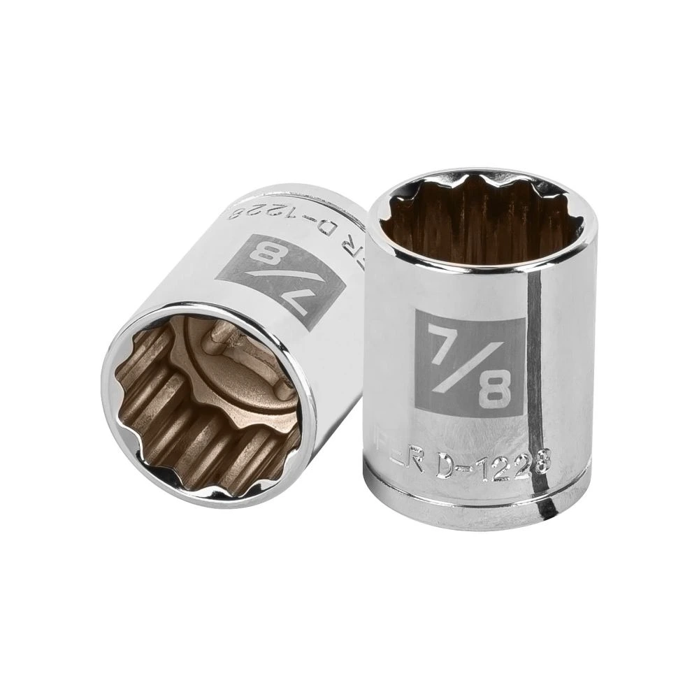 [D-1228] 13308 DADO DE 7/8', 12 PUNTAS, CUADRO 1/2', TRUPER