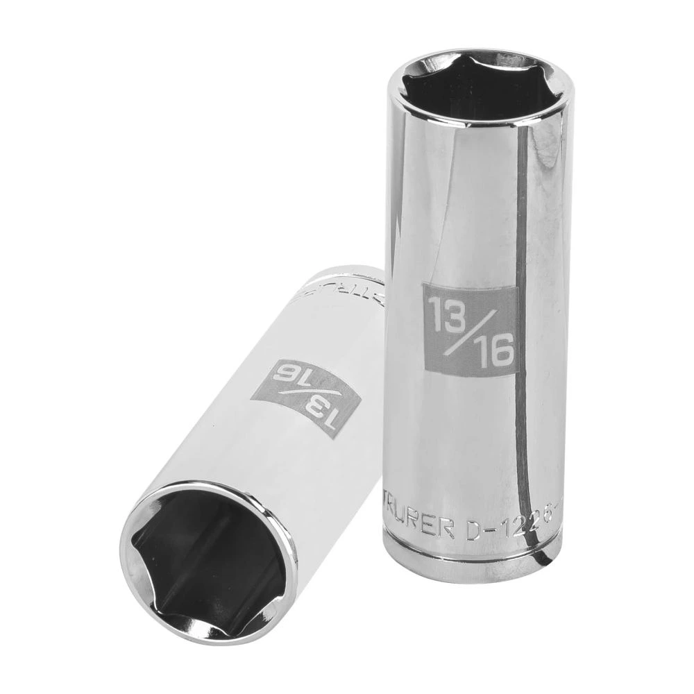 [D-1226-HL] 13330 DADO LARGO DE 13/16', 6 PUNTAS, CUADRO 1/2', TRUPER