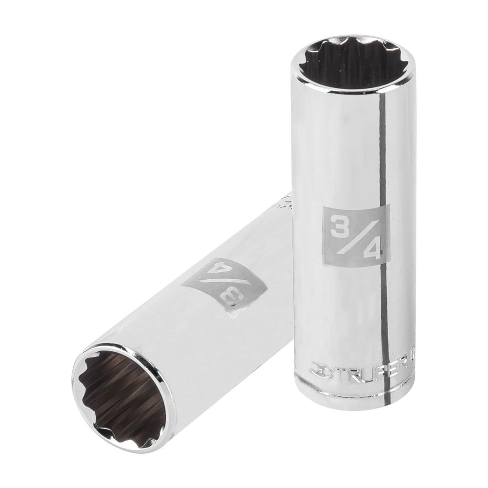 [D-1224-EL] 13364 DADO LARGO DE 3/4', 12 PUNTAS, CUADRO 1/2', TRUPER