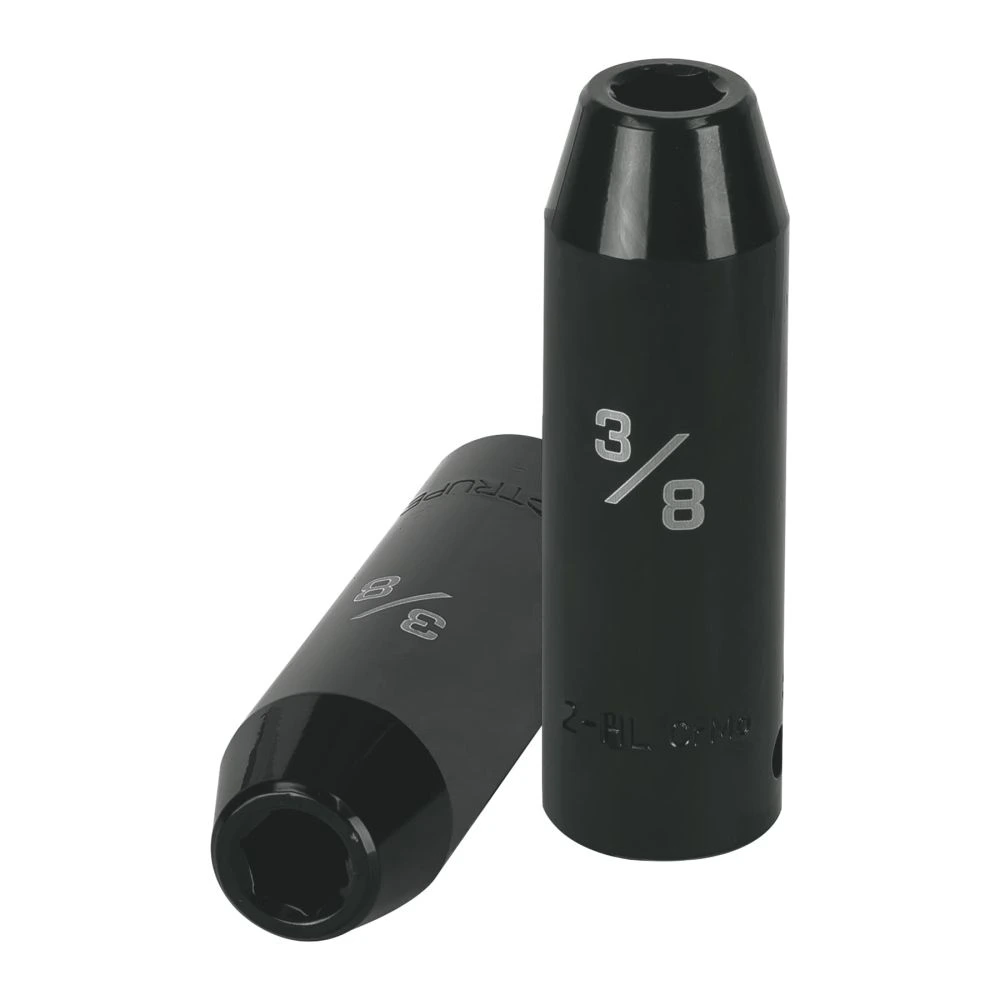 [D-7312-HL] 13386 DADO LARGO IMPACTO DE 3/8', 6 PUNTAS, CUADRO 1/2', TRUPER