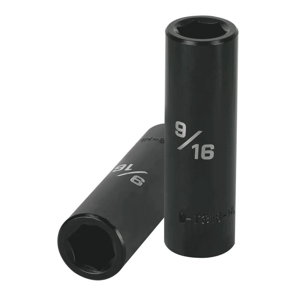 [D-7318-HL] 13389 DADO LARGO IMPACTO DE 9/16', 6 PUNTAS, CUADRO 1/2', TRUPER