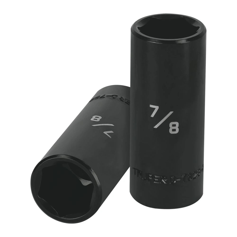 [D-7328-HL] 13394 DADO LARGO IMPACTO DE 7/8', 6 PUNTAS, CUADRO 1/2', TRUPER