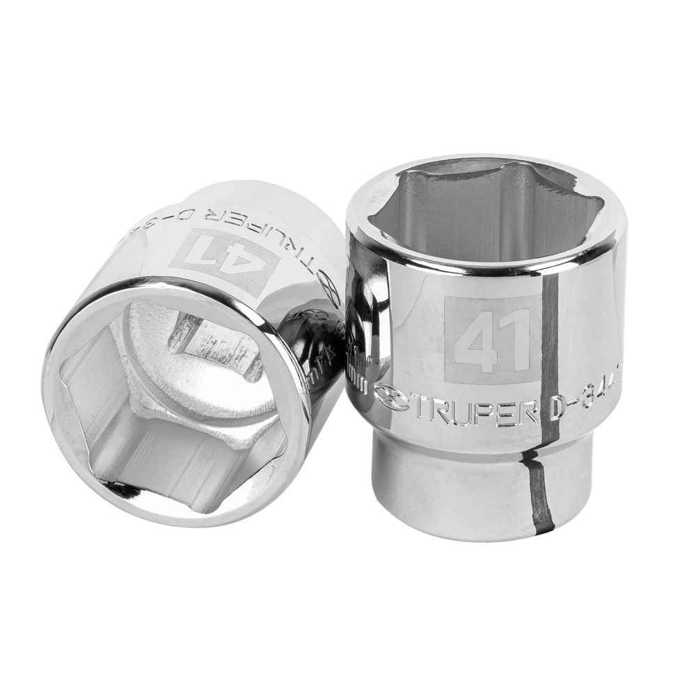 14993 DADO DE 41 MM, 6 PUNTAS, CUADRO 3/4', TRUPER