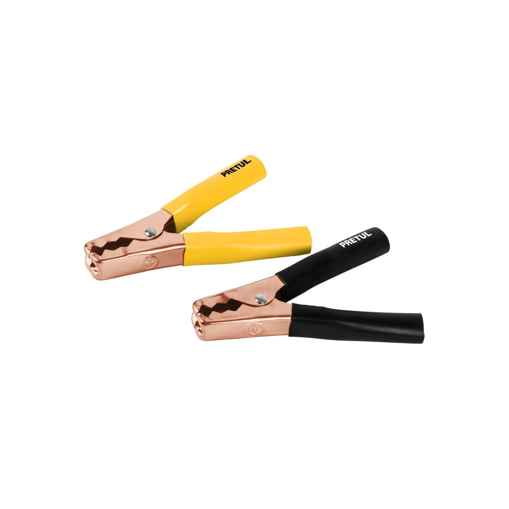 20123 CABALLETE CON 2 CAIMANES PARA CABLES PASA CORRIENTE, PRETUL