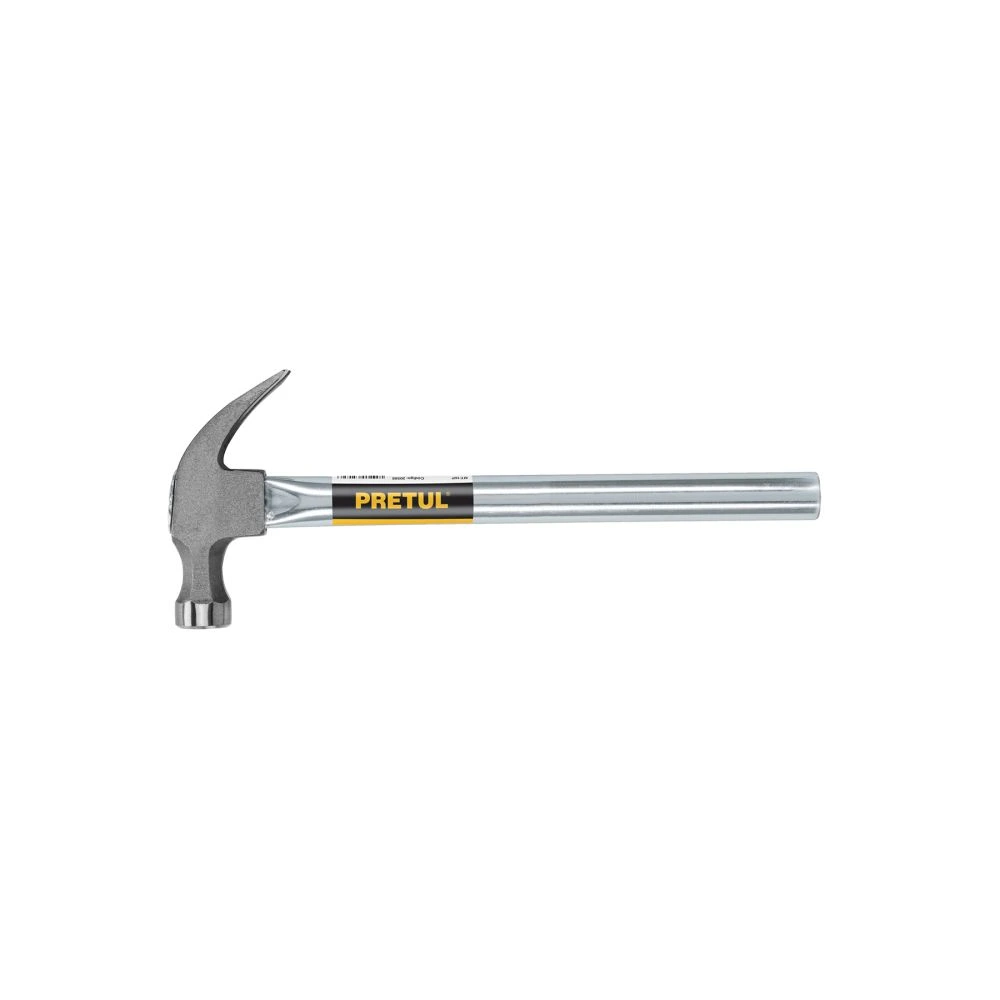 [MT-16P] 20595 MARTILLO UÑA CURVA 16 OZ, MANGO TUBULAR, PRETUL