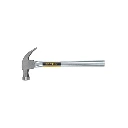 20595 MARTILLO UÑA CURVA 16 OZ, MANGO TUBULAR, PRETUL