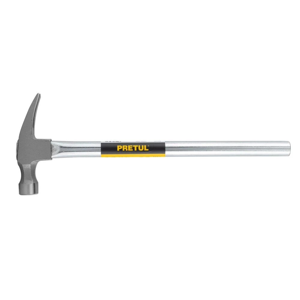 20597 MARTILLO UÑA RECTA 20 OZ, MANGO TUBULAR, PRETUL