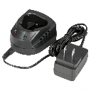 21015 CARGADOR BATERÍAS DE ION LITIO 12V, PARA ROTI-12PC, PRETUL
