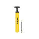 21695 MINI BOMBA MANUAL PARA INFLAR BALONES, 25 PSI, PRETUL