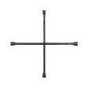 21802 LLAVE DE CRUZ 20', ACABADO NEGRO MATE, PRETUL