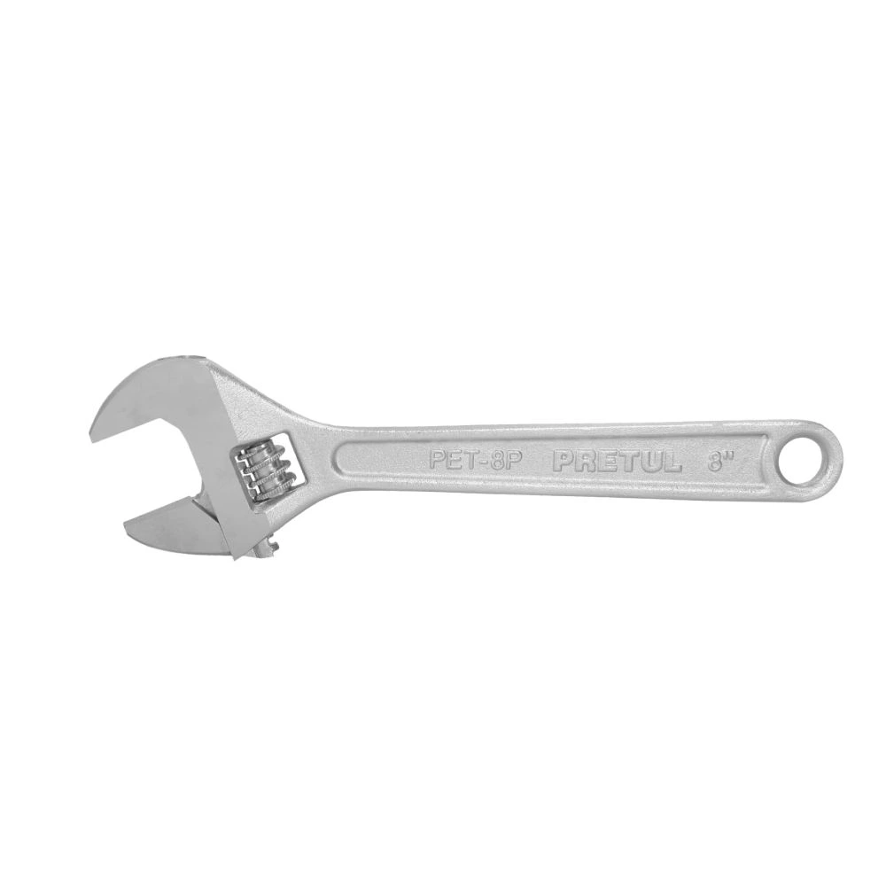21815 LLAVE AJUSTABLE (PERICO) 8' CROMADA, PRETUL