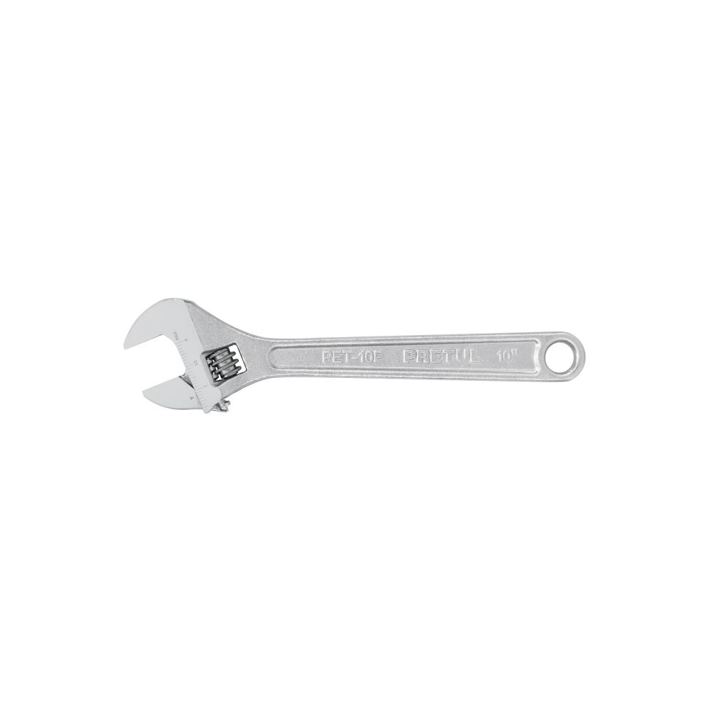 21816 LLAVE AJUSTABLE (PERICO) 10' CROMADA, PRETUL