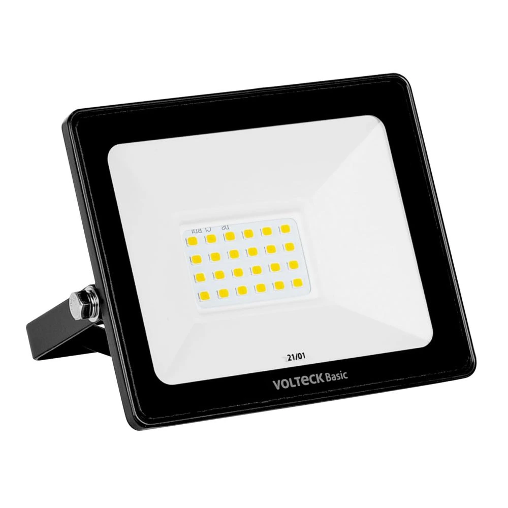 22041 REFLECTOR LED PARA EXTERIORES 20W 6500K, VOLTECK BASIC