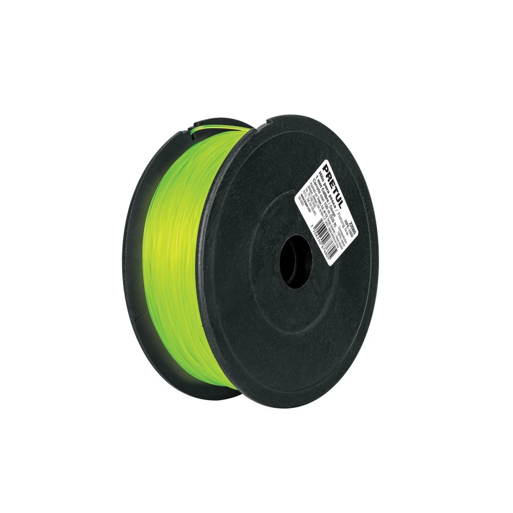 22065 CARRETE CON 100 M DE HILO PARA PESCA VERDE CALIBRE 1.00 MM