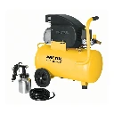 22066 KIT COMPRESOR LUB, 40L, MANGUERA Y PISTOLA BAJA,127V, PRETUL