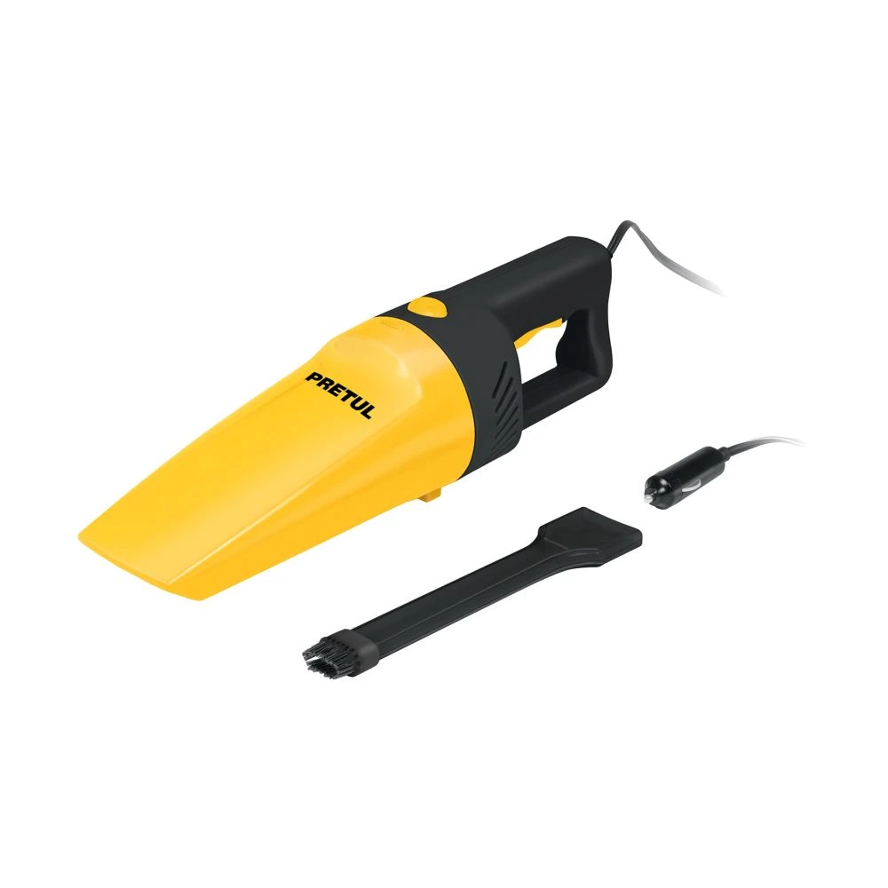 22090 ASPIRADORA PARA AUTO, DE 12 VOLTS, PRETUL