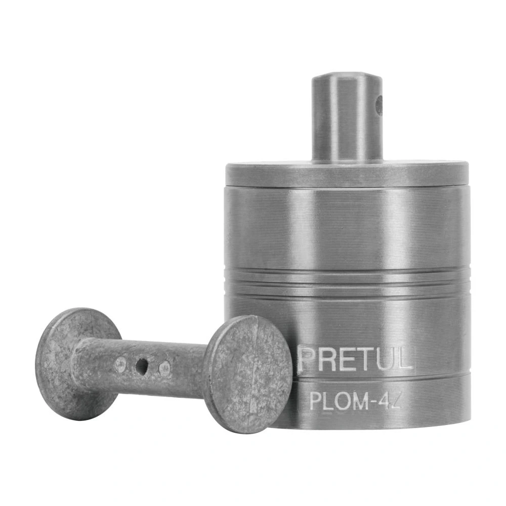 22464 PLOMADA METÁLICA DE 675 G CON CENTRO, PRETUL